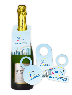 Некхенгеры на бутылки с логотипом в Нижнем Новгороде